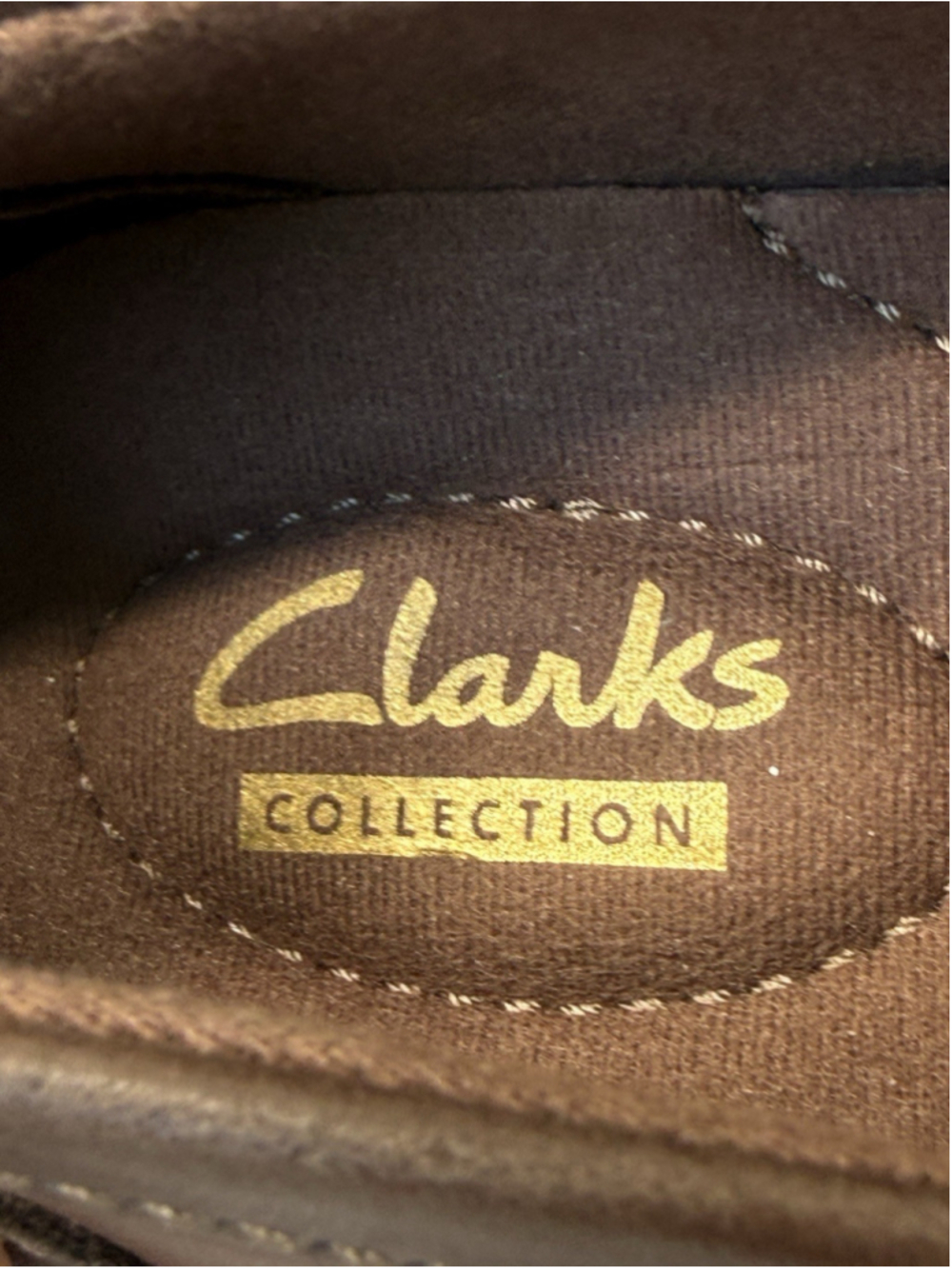 Clarks Womens Ashland Bubble Loafers Brown Leather Slip On Tassel Size 8.5 N new - Picture 8 of 15